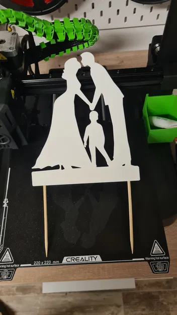 Trang Trí Bánh Cưới - Zápich Do Svatbačního Dortu - Image 1