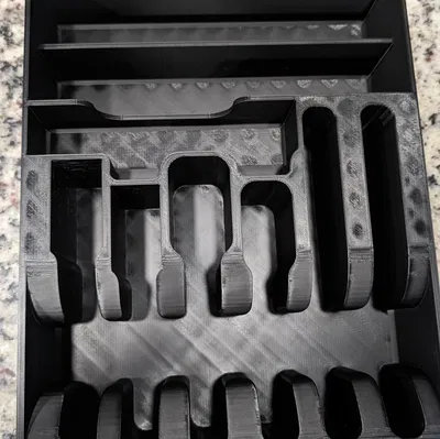 Khay Đựng Dao Dĩa Bạc