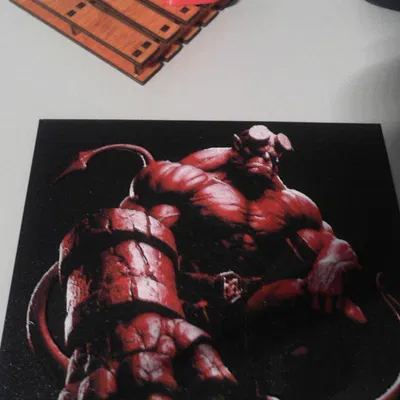 Mô hình Hellboy Hueforge