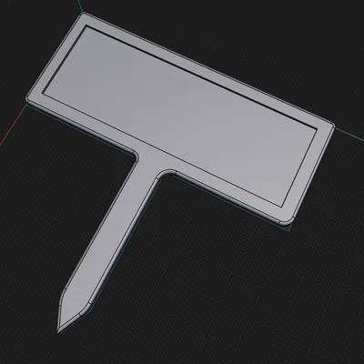 Tấm Bảng Tên Cây Cảnh / Nhãn Cho Cây