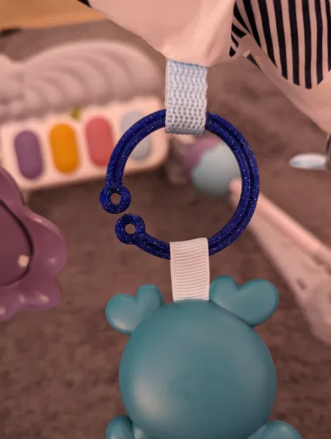 Móc treo đồ chơi em bé đa năng - Image 1