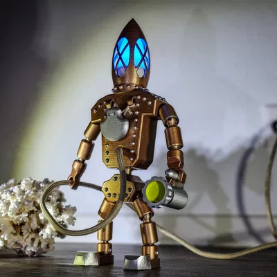 Đèn Robot Thợ Lặn