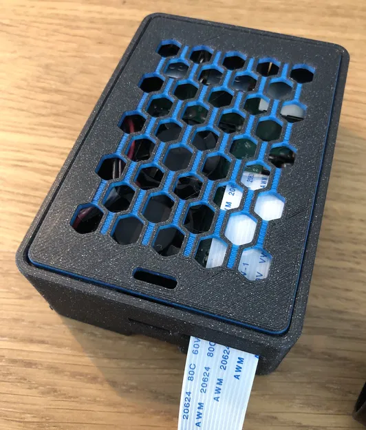 Vỏ Raspberry Pi 3/4 B+ có khe cắm cáp camera - Image 6