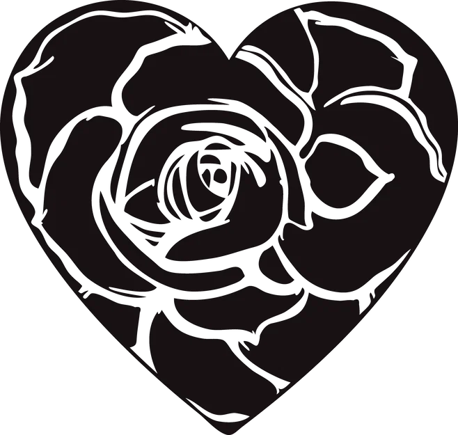 Trái Tim Kèm Hoa Hồng - Image 2