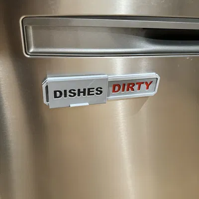 Biển Báo Bát Đĩa Sạch Bẩn v2