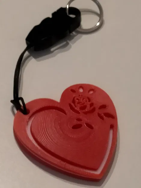 Móc Khóa Tình Nhân - Hoa Hồng - Image 5