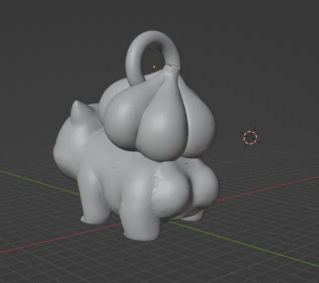 Móc Khóa Pokemon Bulbasaur Hoàn Toàn Bình Thường - Image 1