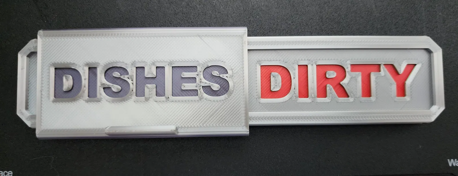 Biển báo máy rửa chén Sạch/Dơ - Image 2