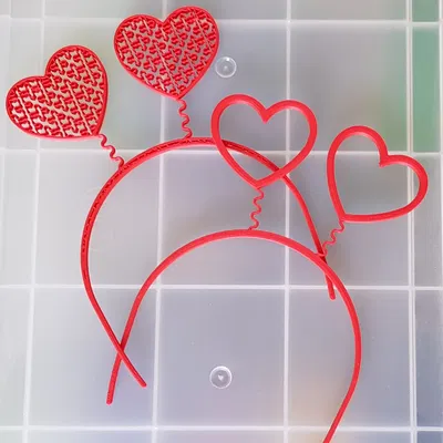 Băng Đô Tóc Trái Tim Valentine