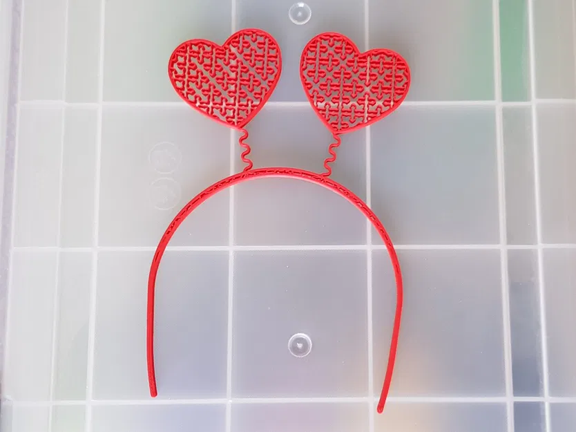 Băng Đô Tóc Trái Tim Valentine - Image 2