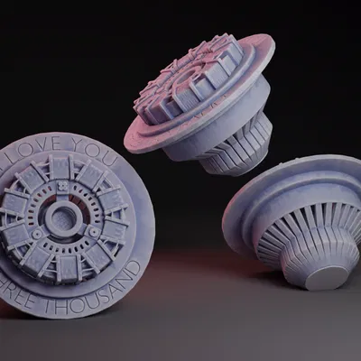 Mô Hình Lò Phản Ứng Hồ Quang "Anh Yêu Em 3000"