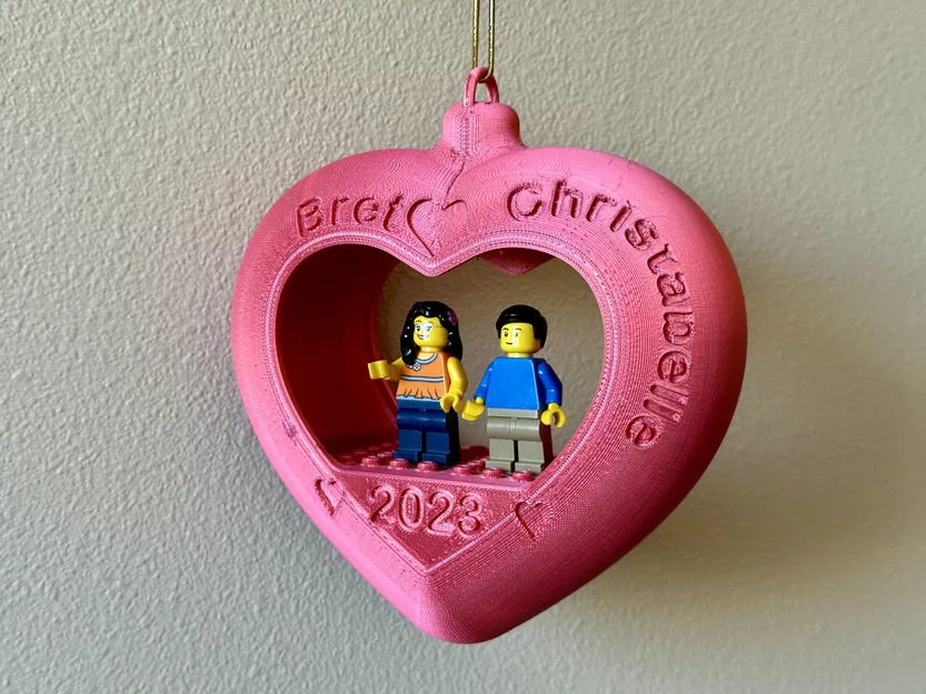 Móc Treo Minifigure Lego Hình Trái Tim - Image 1