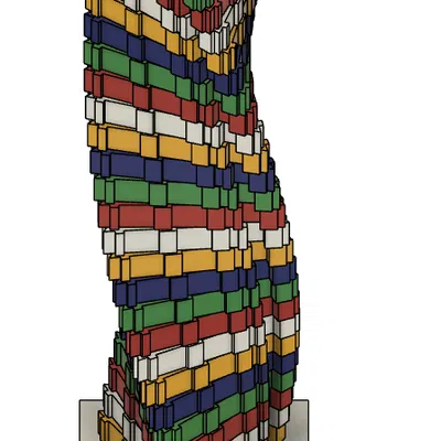 Mô hình xoắn ốc tam giác