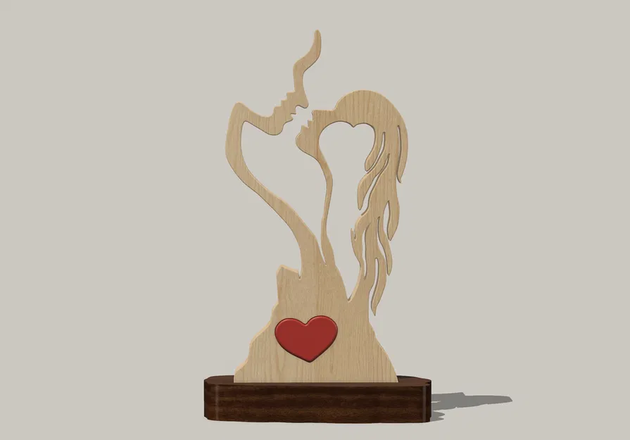 Tượng Valentine Sẵn Sàng Trao Nụ Hôn - Image 2