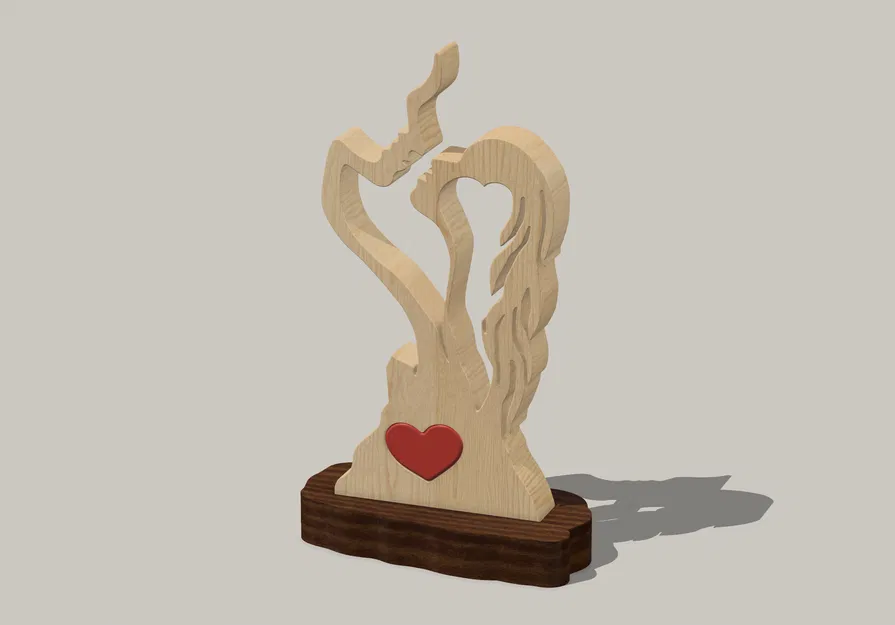 Tượng Valentine Sẵn Sàng Trao Nụ Hôn - Image 4