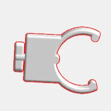 Giá đỡ nắp chụp bóng đèn t5