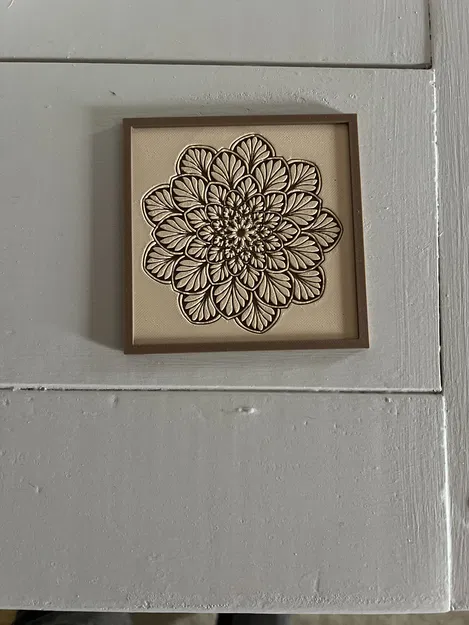 Mẫu Mandala Lá - Image 3