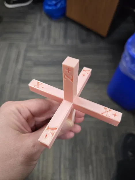 Mô Hình Trục X Y Z Dùng Cho Môn Vật Lý - Image 1