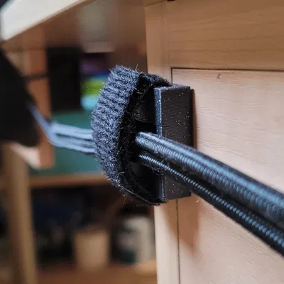 Kẹp cáp dán gai Velcro