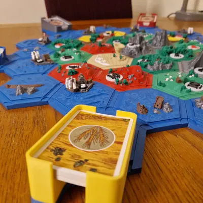 Daken Zla's Catan 2.0 (nam châm): Đế giữ thẻ bài