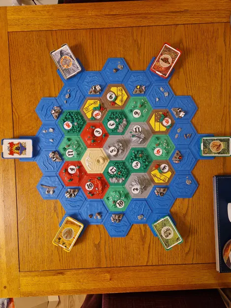 Daken Zla's Catan 2.0 (nam châm): Đế giữ thẻ bài - Image 3