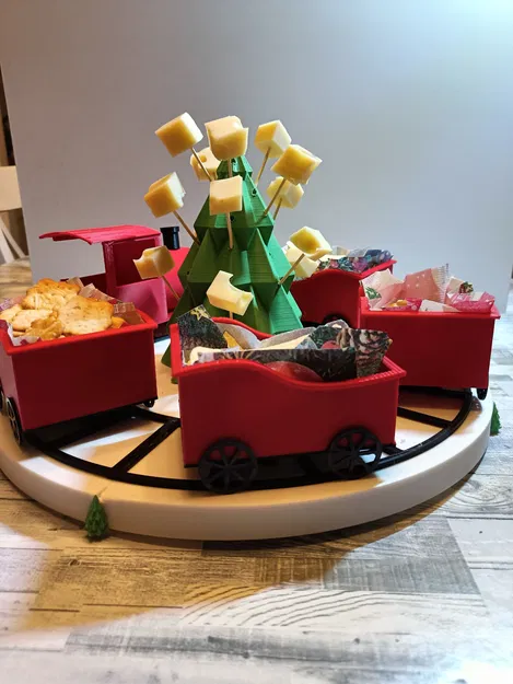 Mô hình Christmas Carousel - Vòng xoay Giáng Sinh - Image 1