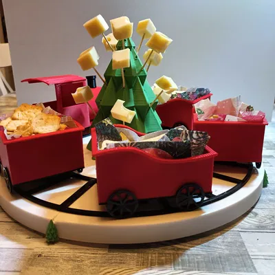 Mô hình Christmas Carousel - Vòng xoay Giáng Sinh