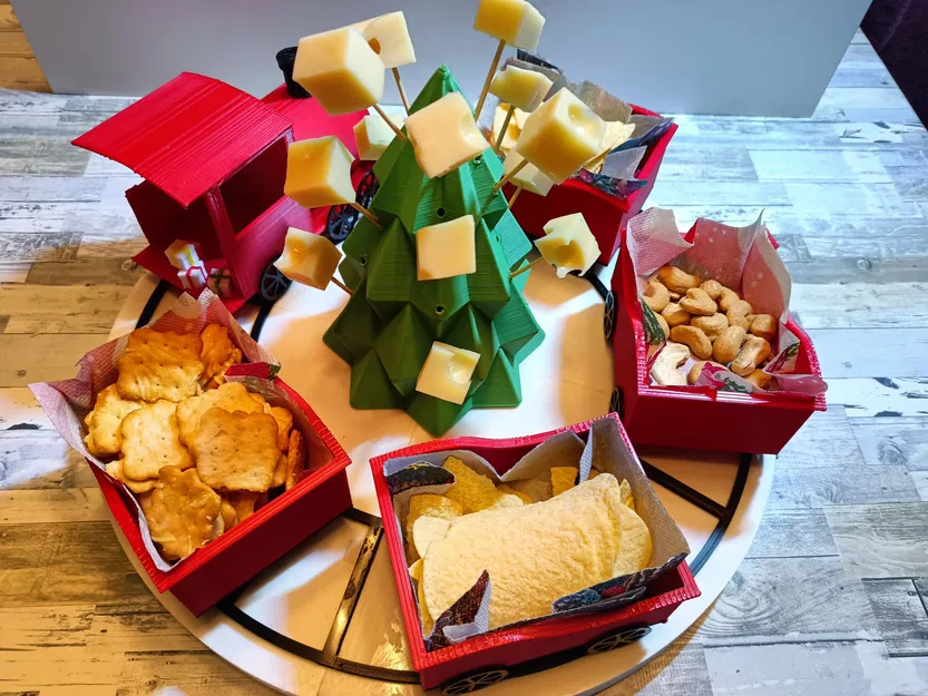 Mô hình Christmas Carousel - Vòng xoay Giáng Sinh - Image 2