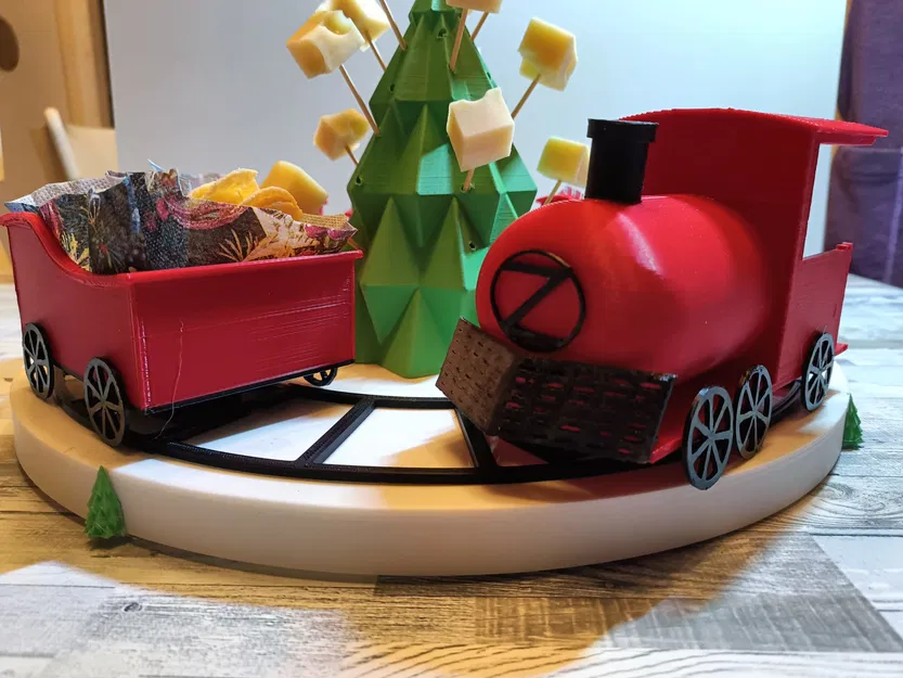 Mô hình Christmas Carousel - Vòng xoay Giáng Sinh - Image 3