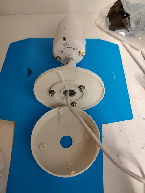 Hộp nối tham số cho camera Reolink bằng FreeCAD - Image 1