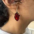 Bông Tai Hình Trái Tim Giải Phẫu - Thumbnail 2