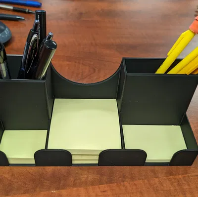 Hộp Đựng Bút, Viết, Giấy Ghi Chú Để Bàn