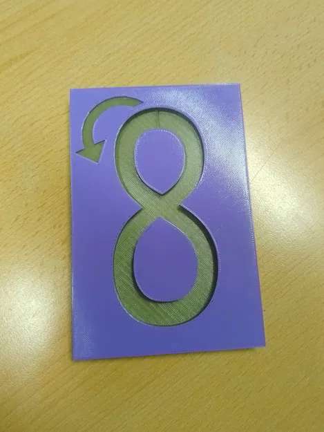 Tấm Bảng Từ Tập Viết Số 8 - Phiên Bản Số Tám - Image 1