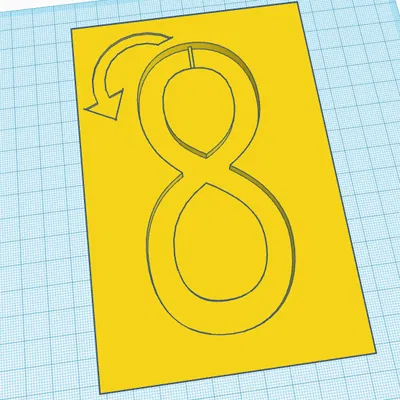 Tấm Bảng Từ Tập Viết Số 8 - Phiên Bản Số Tám