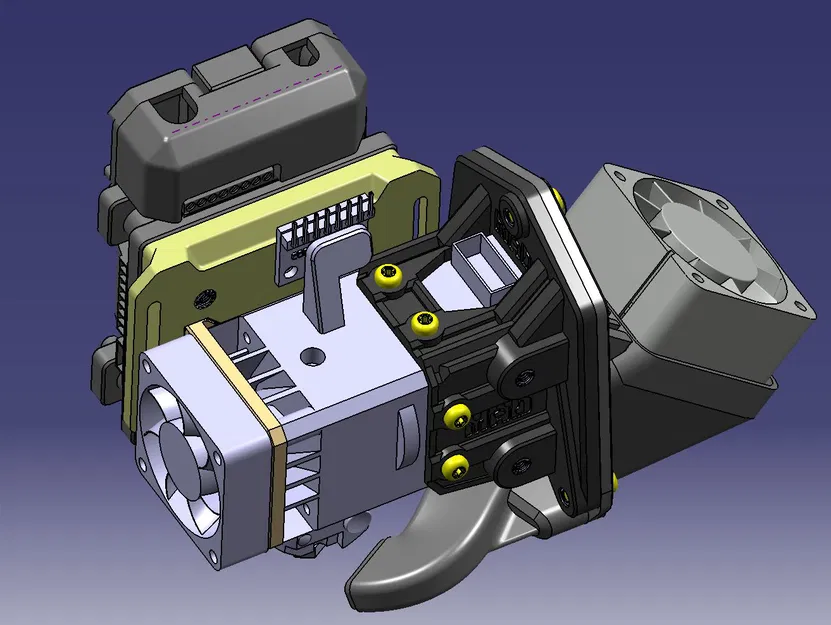 MAD - Ống dẫn khí module cho BIQU H2 / H2 V2S REVO / H2 V2S Lite / & E3D VOLCANO - Image 23