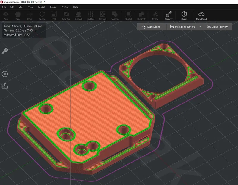 MAD - Ống dẫn khí module cho BIQU H2 / H2 V2S REVO / H2 V2S Lite / & E3D VOLCANO - Image 25