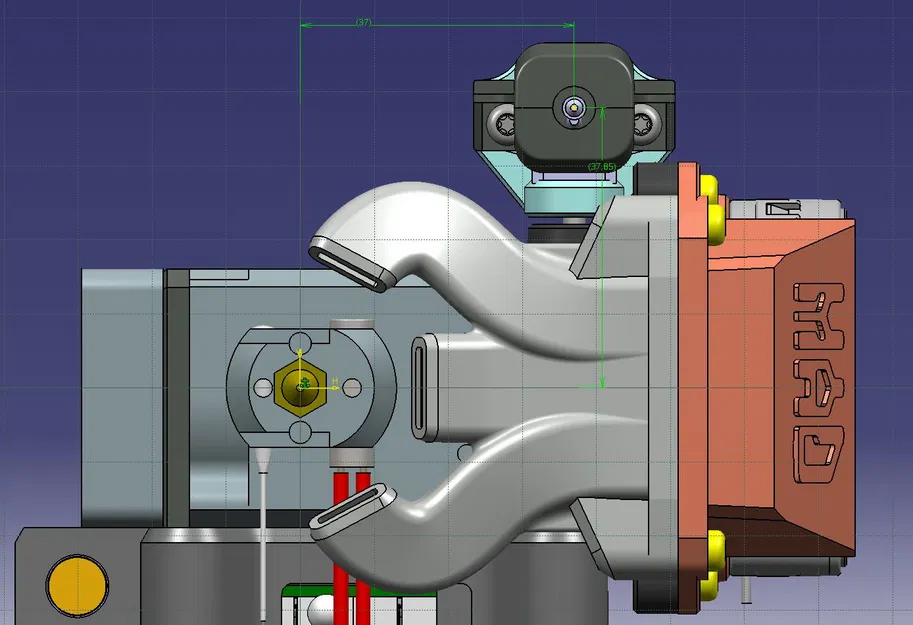 MAD - Ống dẫn khí module cho BIQU H2 / H2 V2S REVO / H2 V2S Lite / & E3D VOLCANO - Image 32