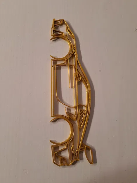 Mô Hình Silhouette Porsche GT3 RS - Image 1