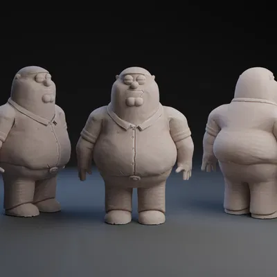 Mô hình 3D Peter Griffin