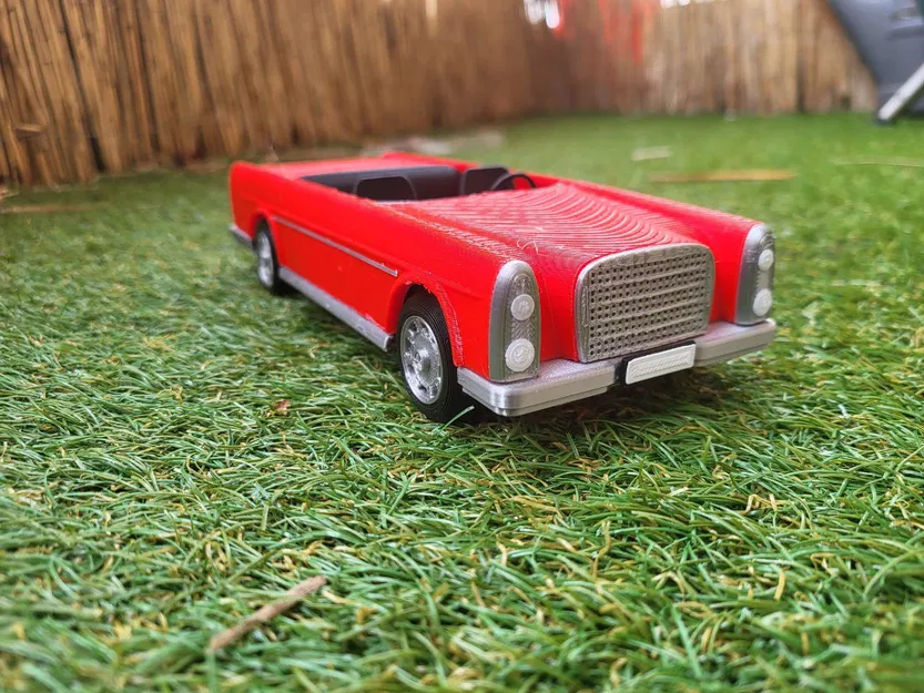 Mô hình xe Mercedes Benz 280 SE tỉ lệ 1:20 - Image 1