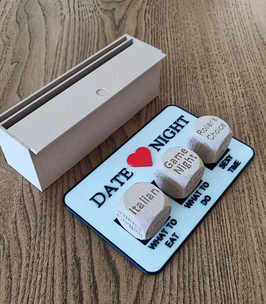 Xúc Xắc Hẹn Hò Đêm Kèm Hộp Đựng - Image 1
