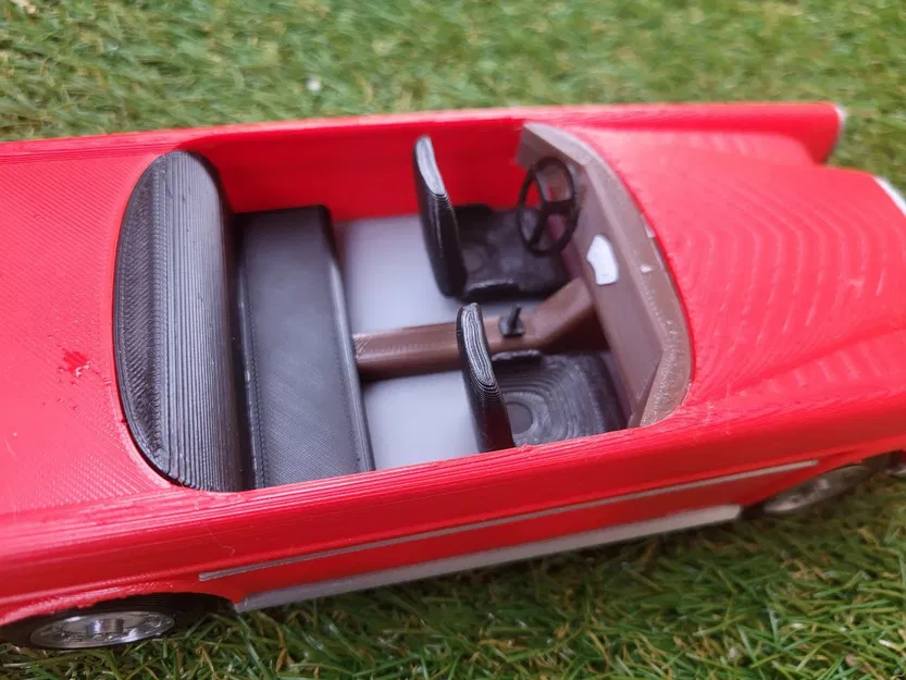 Mô hình xe Mercedes Benz 280 SE tỉ lệ 1:20 - Image 3