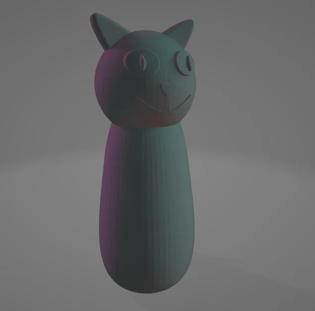 Mô hình trang trí hình mèo - Image 1