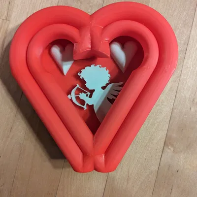 Khay Trái Tim Thần Tình Yêu "Cupid's Heart Haven"