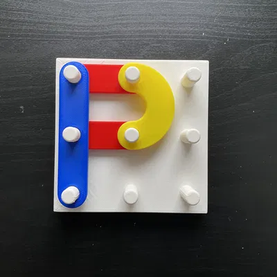 Chữ Cái & Số: Khối Ghép Hình Sáng Tạo