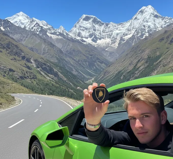 Tấm lót ly LAMBORGHINI (LAMBORGHINI Coaster) - Image 1