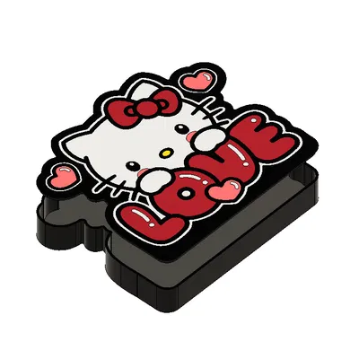 Hộp Đèn LED Hello Kitty Yêu Thương