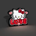 Hộp Đèn LED Hello Kitty Yêu Thương - Thumbnail 4