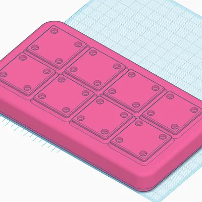 Hộp điều khiển Backbone Chuẩn Gridfinity