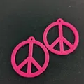 Bông tai biểu tượng hòa bình - Thumbnail 1